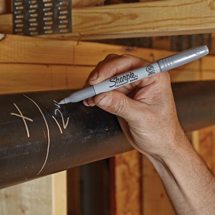Immagine prodotto Sharpie Feiner Permanentmarker (Grigio, Oro, 1 mm, 1 x)