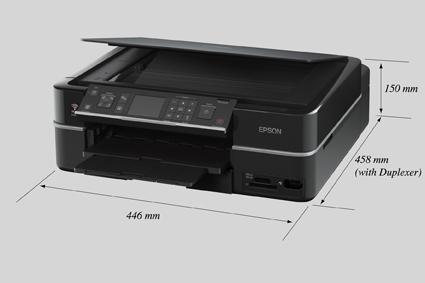 Produktbild Epson Stylus PX710W, All-in-One, Farbdisplay, WLAN (Tintenpatrone, Farbe)