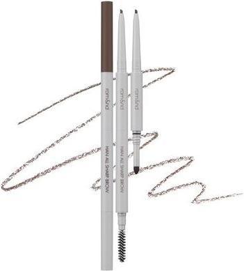 Rom&Nd HAN ALL SHARP BROW C2 Grace Taupe Doppelseitige feine Spitze Formt Definiert Füllt Brauen