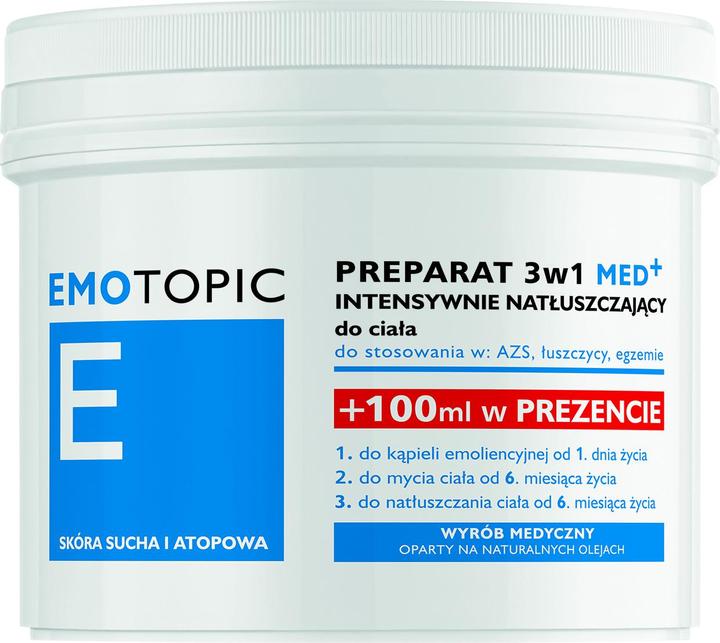 Pharmaceris Emotopische, intensiv schmutzige Herstellung 3in1, 500 ml (Reinigungslotion, 500 ml)