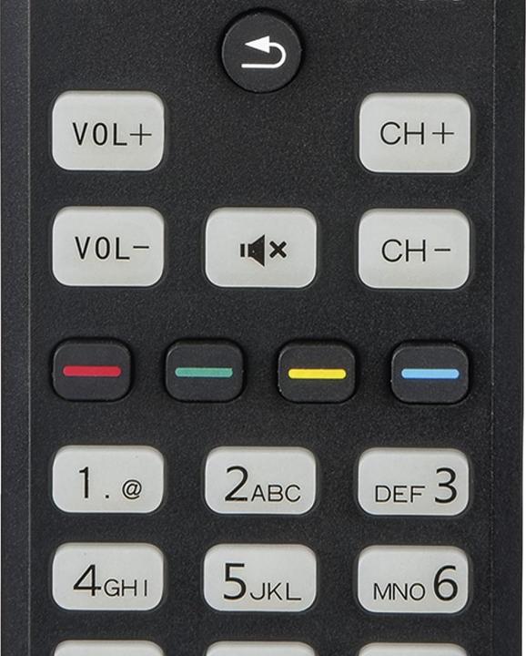 Image du produit Hama Télécommande universelle pour téléviseurs Philips, IR, apprentissage, touches lumineuses (Télécommande universelle, Infrarouge)