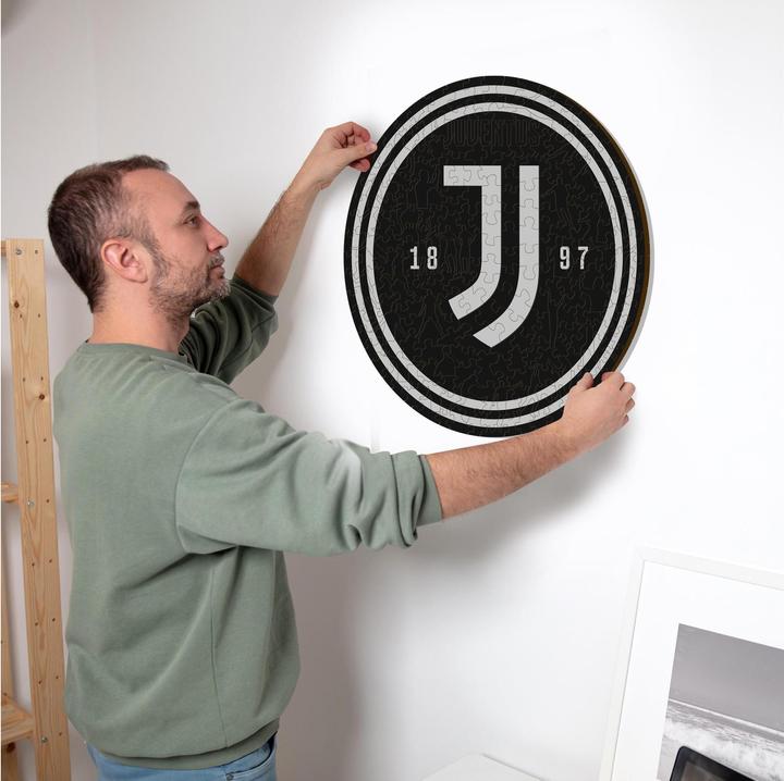 Produktbild Iconic Juventus FC - Logo - Holz Puzzle Grösse M (270 Teile) (270 Teile)