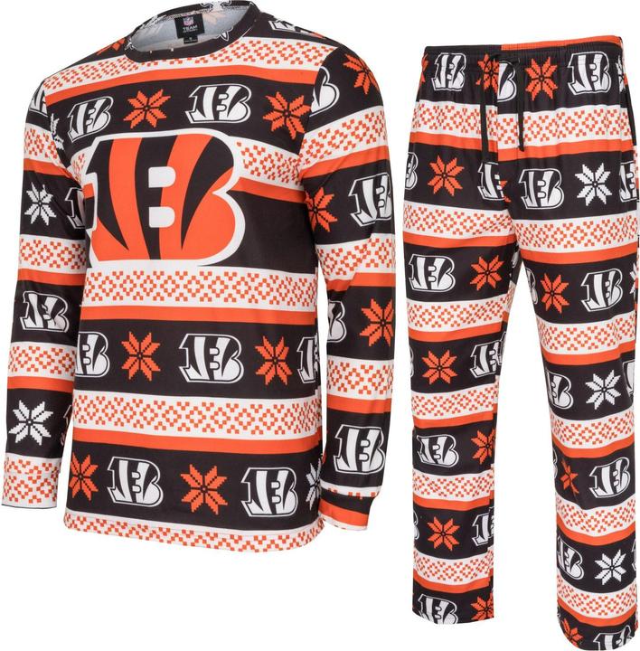 Produktbild Foco NFL Winter XMAS Pyjama Schlafanzug Cincinnati Bengals - XXL (XXL)