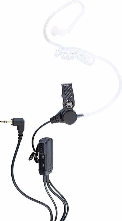 Simvalley Profi Walkie-Talkie Security-Schallschlauch-Headset