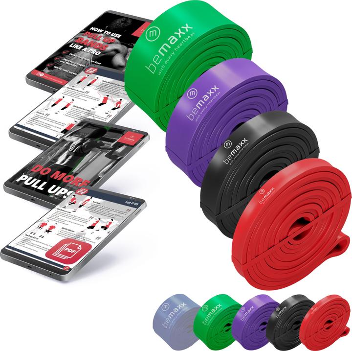 BeMaxx Pull Up Resistance Band (Extra strength)