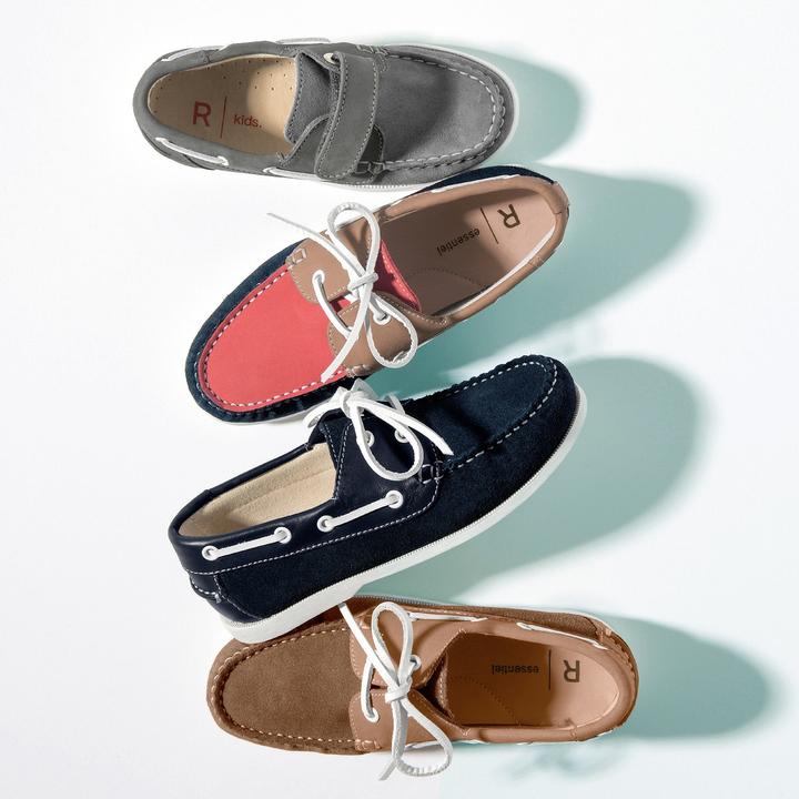 Produktbild La Redoute Collections Bootsschuhe mit Klettverschluss (32)