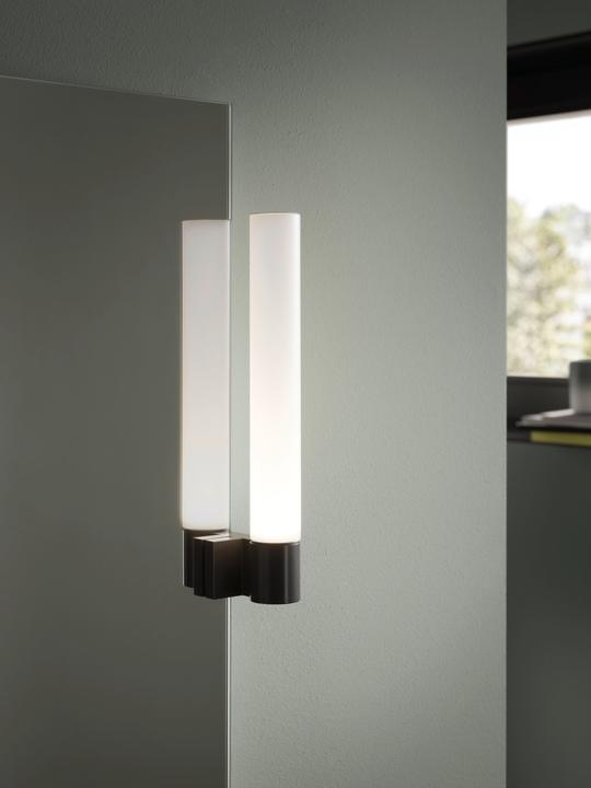 Produktbild Duravit Sivida Spiegel, Diamantschwarz Matt, 650x36x650mm, Aufsatzleuchte, Sensorschalter, Netzansch