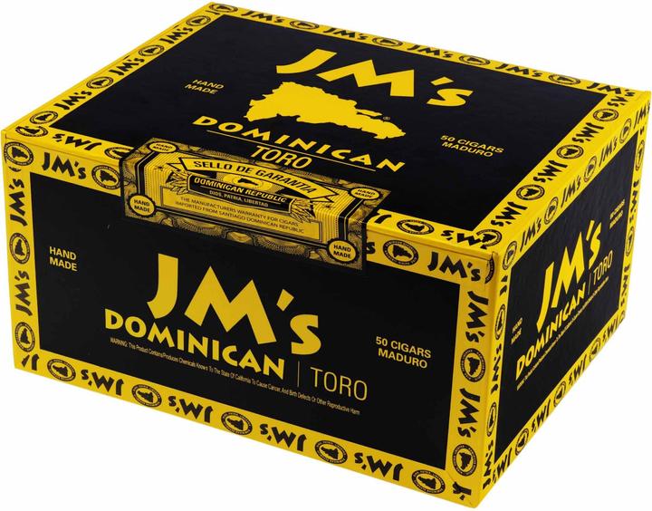 Actual product image JM Tobacco JM's Dominican Maduro Toro (Toro)