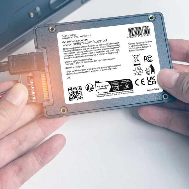 Produktbild Philips Internal SSD 1TB 2.5 SATA III S130 Ultra Speed (1000 GB, 2.5")
