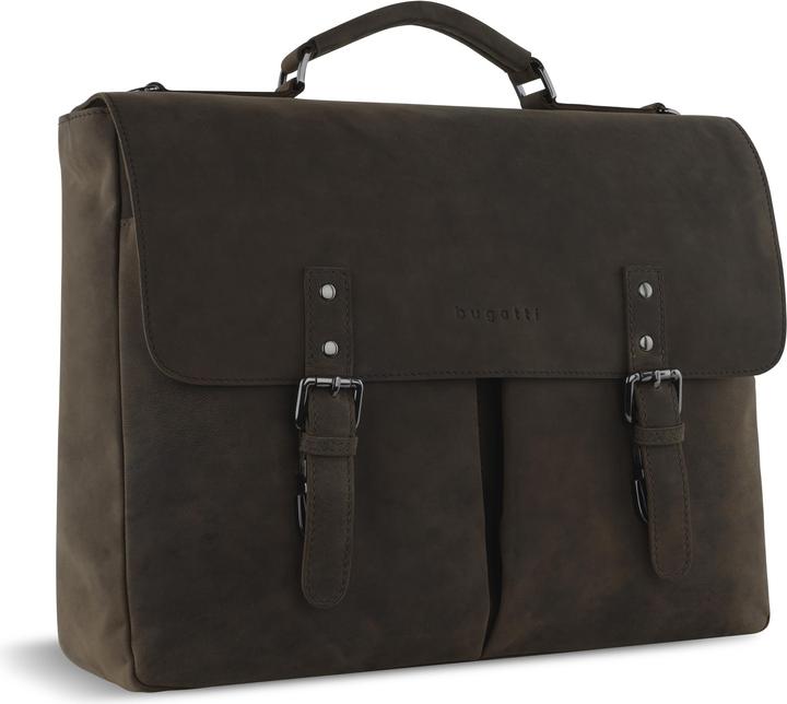 Produktbild Bugatti Aktentasche Luca Briefcase With Flap (17")