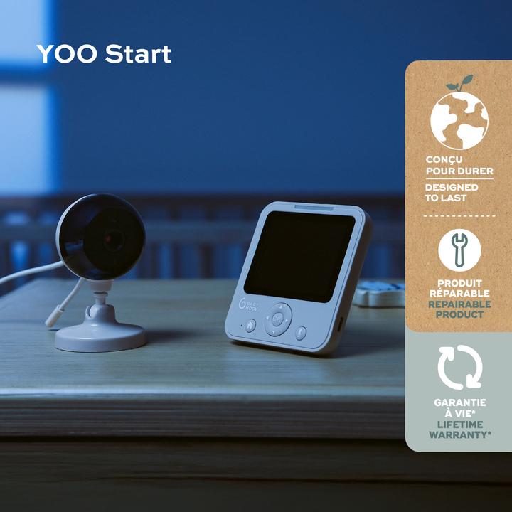 Immagine prodotto Babymoov Babyphone YOO Master Start (Audio del baby monitor, 300 m)
