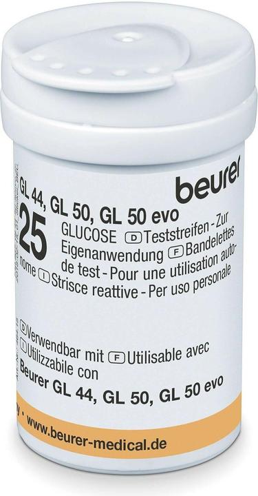 Nutritional values and ingredients Beurer Test strips for GL44 and GL50 (Test strips)