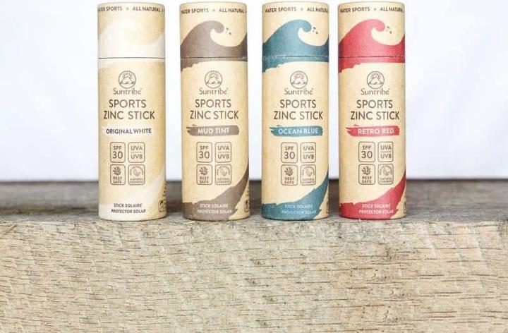 Image du produit Suntribe Bio-Sonnenstift Tinted (Crème solaire visage, Stick solaire, SPF 30, 33 ml, 30 g)