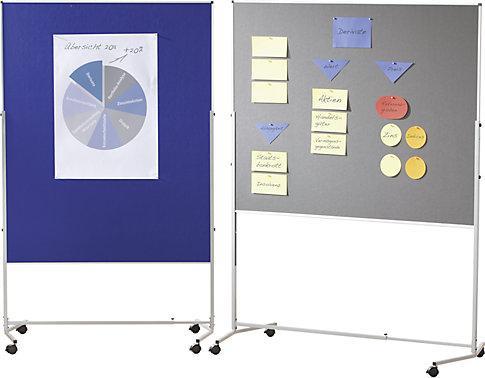 Produktbild kaiserkraft Moderationswand, variabel (120 x 196 cm)