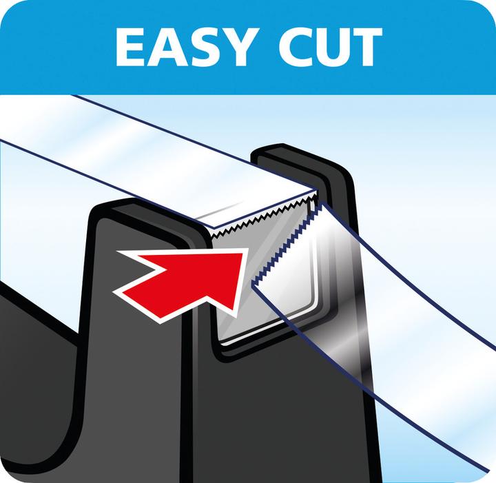 Immagine prodotto tesa Dispenser di nastro adesivo EASY CUT SMART per tavoli, con tecnologia antiscivolo, inclusi 4 rotoli