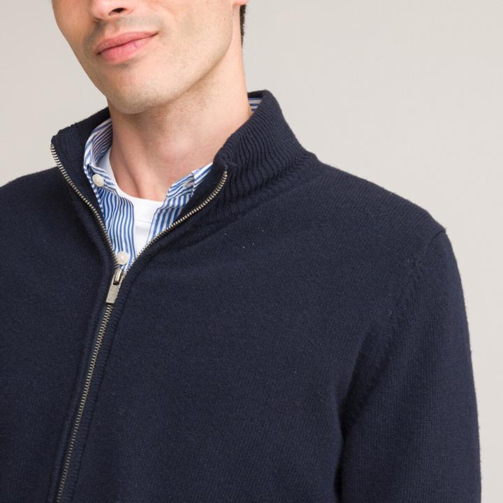Actual product image La Redoute Collections 100% Lambswool Cardigan (XL)