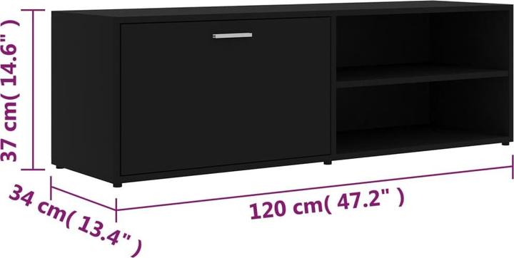 Actual product image VidaXL Caroline (120 x 34 x 37 cm)