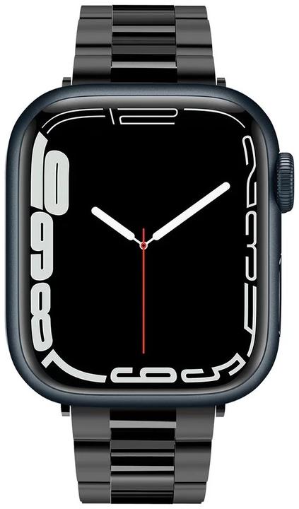 Image du produit Spigen MODERN FIT BAND Apple Watch 4 / 5 / 6 / 7 / 8 / SE (38 / 40 / 41MM) BLACK (38 mm, 40 mm, 41 mm, Acier inoxydable)