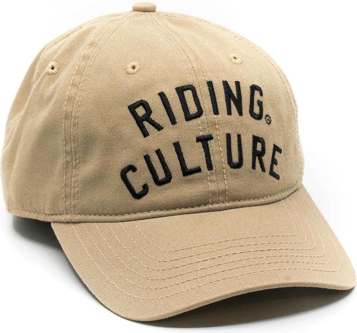 Actual product image Riding Culture RC Text Dad Hat (One size)
