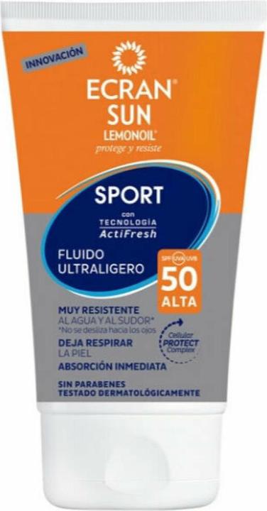 Ecran SUN LEMONOIL SPORT fluido ultraligero SPF50 40 ml (Sonnenspray, SPF 50, 40 ml)