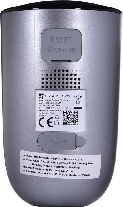 Actual product image EZVIZ EB3 (2304 x 1296 Pixels)