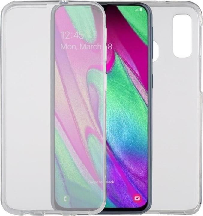 Produktbild König Design Handyhülle für Samsung Galaxy A40 Schutzcase Backcover Bumper Etuis Transparent (Samsung Galaxy A40)