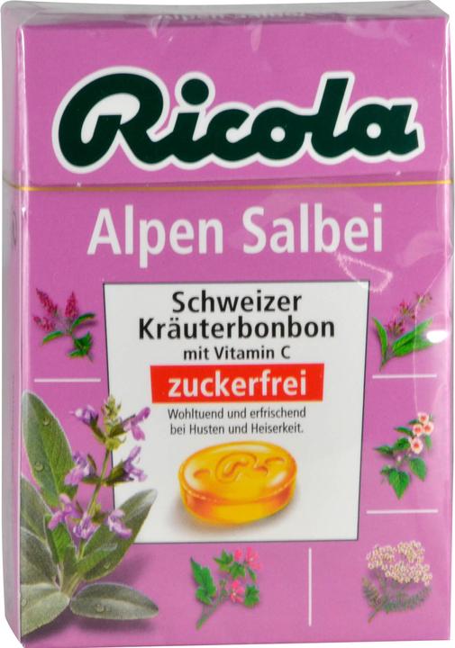Image du produit Ricola Bonbons à la sauge et aux herbes sans boîte à sucre