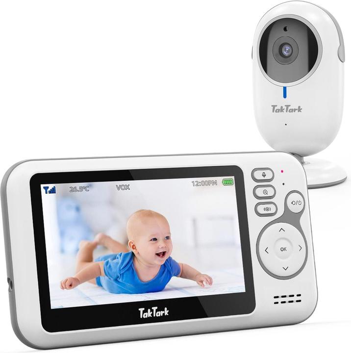 Produktbild TakTark Babyphone mit Kamera (Babyphone mit Kamera, 260 m)