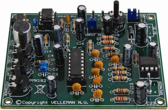 Actual product image Velleman Digital Echo Chamber (Various, Add-on, Loudspeaker)