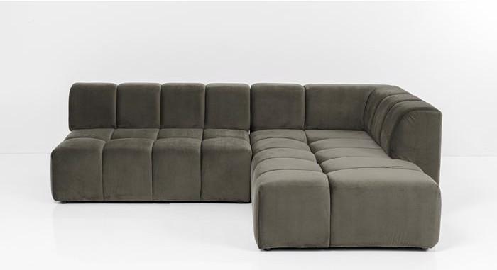 Actual product image Kare Design Corner Sofa Belami Grey Right (Corner sofa)