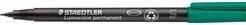 Produktbild Staedtler 313-2, Green, Bullet tip, Black, Green, Polypropylene (PP), 0.4 mm, Germany (Grün, Schwarz, 0.40 mm, 10 x)
