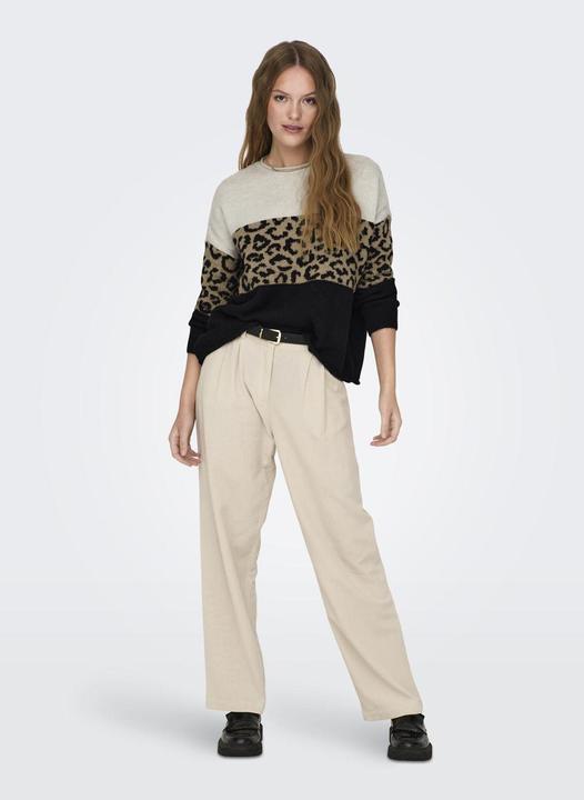 Actual product image Only Patterned knitted jumper (S)