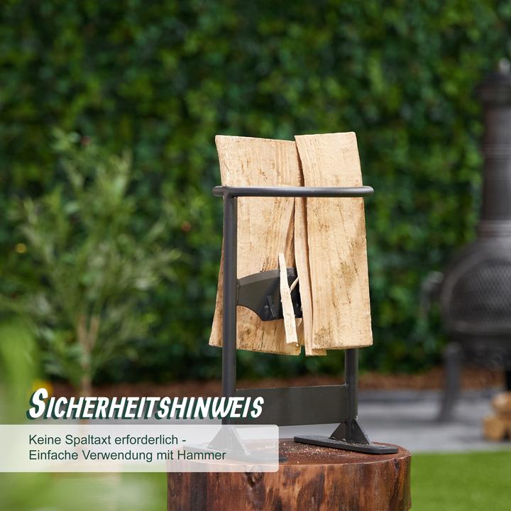 Produktbild Relaxdays Holzspalter