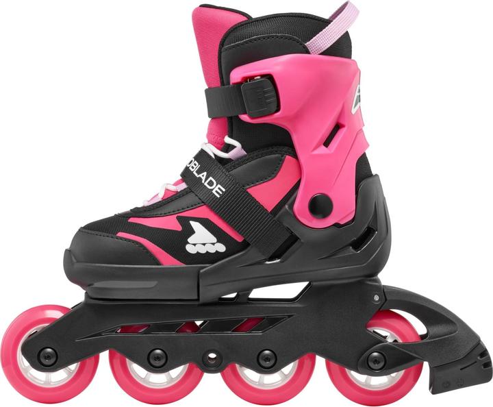 Produktbild Rollerblade Inline-Skates Microblade Combo Schwarz/Pink, 33-36.5 (33, 36.5)