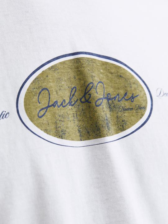 Produktbild Jack & Jones Gedruckt Rundhalsausschnitt T-shirt T-shirt (M)