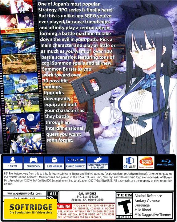 Image du produit Bandai Namco Summon Night 6 : Frontières perdues (PS4, EN)