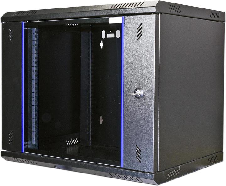 Actual product image Wirewin Wall cabinet 600X450X12U Pro 2nd Gen 19 / 12U / Black (12 RU, 19 inch rack)