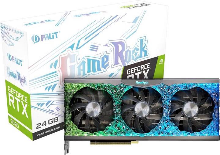 Actual product image Palit GeForce RTX 3090 Game Rock (24 GB)
