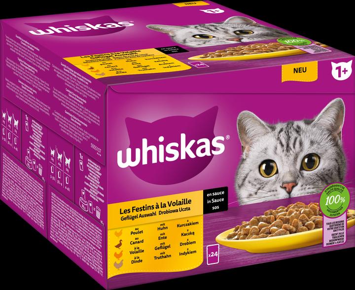 Actual product image Whiskas Frischebeutel (Adult, 24 pcs., 2300 g)