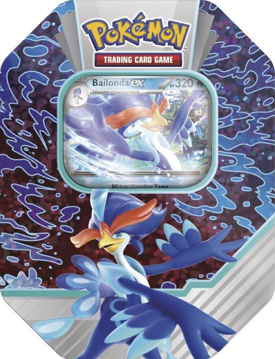 Productafbeelding Pokémon Bailonda ex Herbst Tin Box (Duits, Tin)
