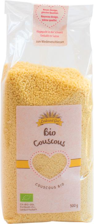 Produktbild Leib und Gut Bio Couscous 500 g (500 g)