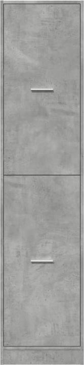 Actual product image VidaXL Pull-out larder unit Tall unit All-purpose unit Concrete grey