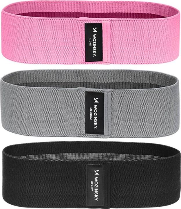 Produktbild Wozinsky Resistance Bands (0.76 m, Stark, Mittel, Leicht)