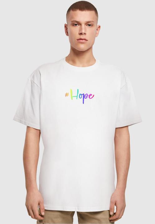 Actual product image Merchcode Hope Rainbow Heavy Oversized Tee - 113657 (M)