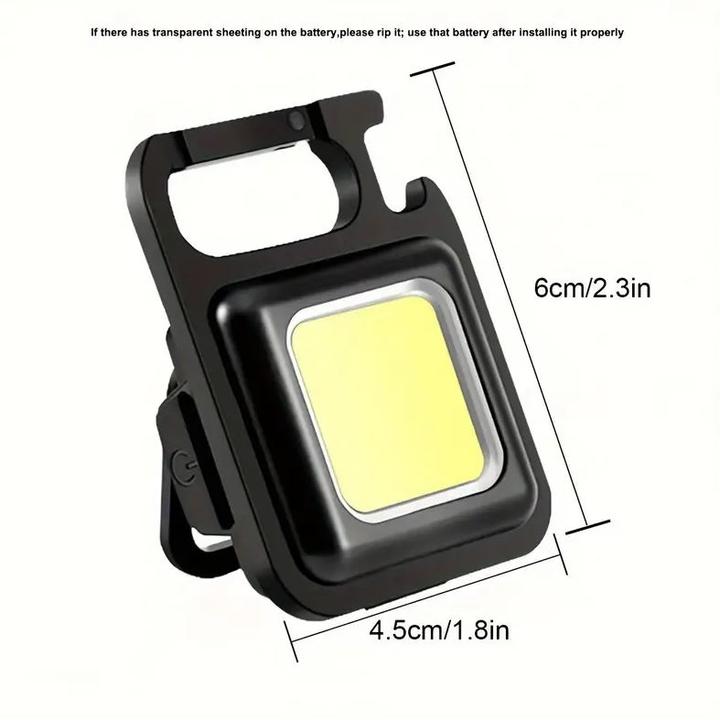 Produktbild Dema LED Schlüsselanhänger Taschenlampe (6 cm, 800 lm)