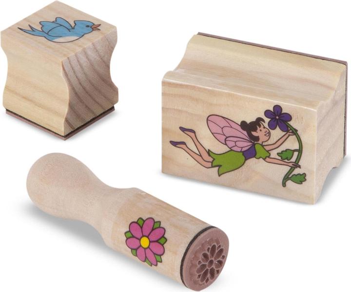 Actual product image Melissa & Doug Stamp-a-Scene Fairy Garden