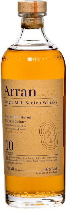 Produktbild Arran Distillery 10 Years (Single Malt, Scotch Whisky, 1 x 70 cl)