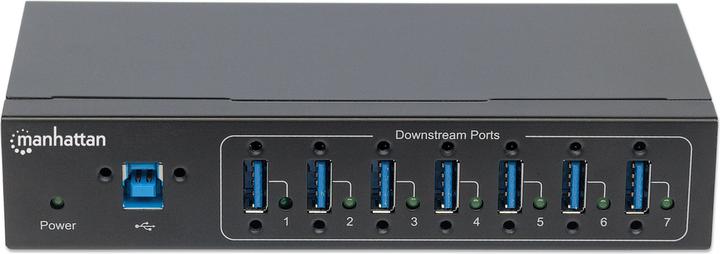 Produktbild Manhattan 7-Port Industrial USB 3.0 Hub (USB-B, 7 Ports)