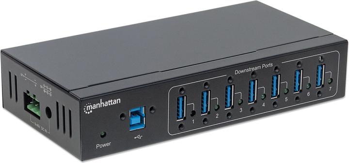 Produktbild Manhattan 7-Port Industrial USB 3.0 Hub (USB-B, 7 Ports)