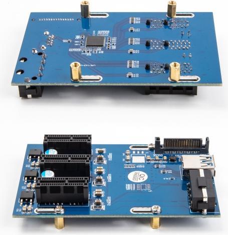 Immagine prodotto Delock Scheda riser PCI Express x1 a 3 x PCIe x1 con cavo USB da 50 cm